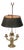 Vintage French Bouillotte Table Lamp For Sale