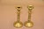 French Bronze Candlesticks with Diamond-Patterned Columns, 1910s, Set of 2 For Sale - Image 3 of 8
