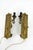 Mid 20th Century Pair Fine Italian Brevettato Cherub Brass Lighting Sconces For Sale - Image 5 of 11