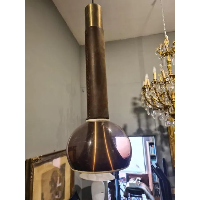 Brass & Wood Lights from Stilux, Italy, Set of 2 For Sale - Image 10 of 14