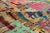Textile Abstract Modern Moroccan Style Wool Rug Handmade in Multicolor For Sale - Image 7 of 9