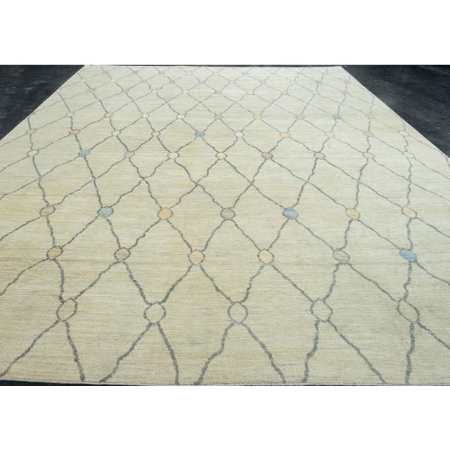 Turkish Oushak Rug 12'5" x 15'6" #18674 Explore a curated collection of hallway runners, wool rugs, and handmade...