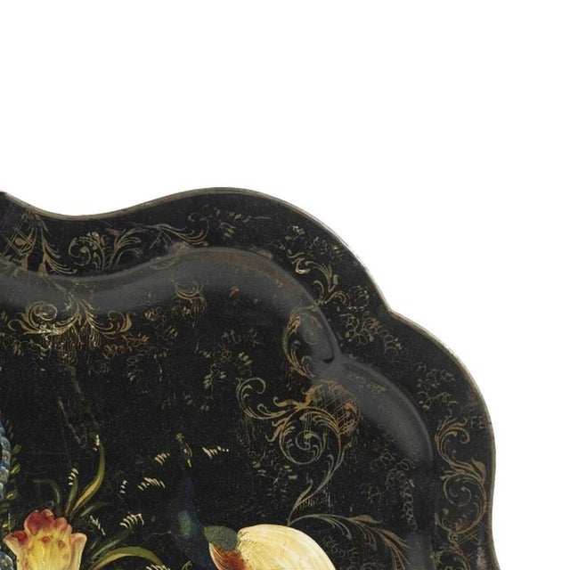 Portuguese Painted Board in Metal For Sale - Image 4 of 6