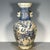 Ceramic Chinese Blue & White Crackle Glaze Porcelain Vase With Tiger & Figural Motif For Sale - Image 7 of 9