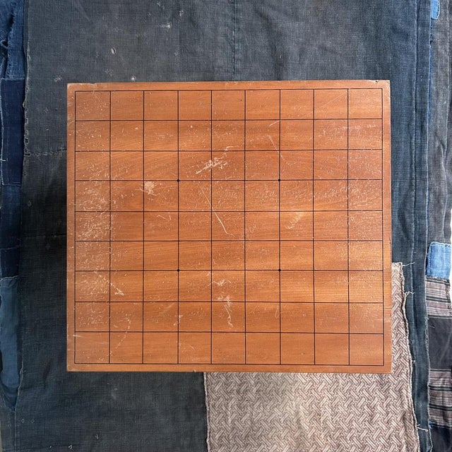 Contemporary Keyaki Wooden Shogi Game Board, Japan, 1920s For Sale - Image 3 of 10