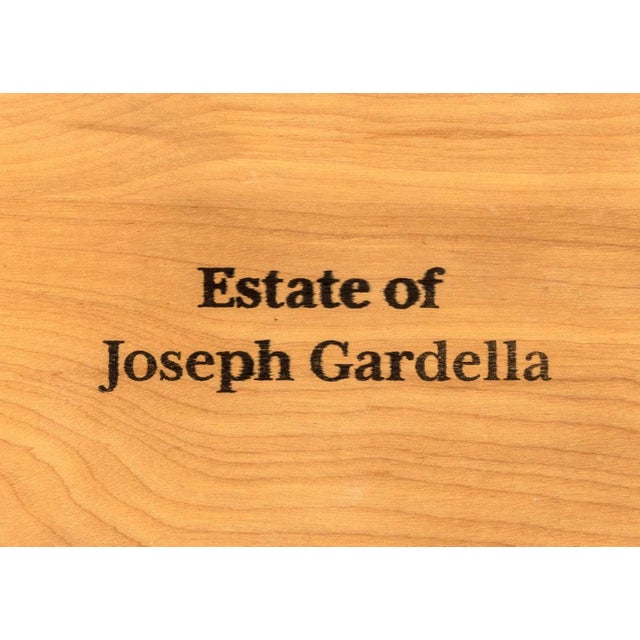 Wood Joseph Gardella Square Composition Oil For Sale - Image 7 of 7