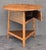 Large English Cricket Table of Patinated Oak From the Georgian Era For Sale - Image 14 of 16