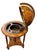 1990s Vintage Italian-Style Globe Bar Cart For Sale - Image 5 of 12