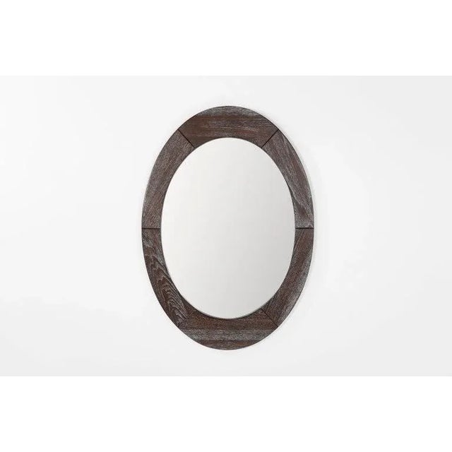 Mid 20th Century Scandinavian Modern Mirror by Pedersen & Hansen For Sale - Image 5 of 10