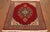 Red Middle Eastern Rug in Wool For Sale - Image 8 of 10