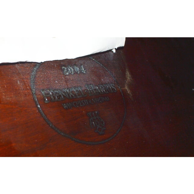 Henkel Harris Mahogany King Rice Poster Bed For Sale - Image 15 of 15