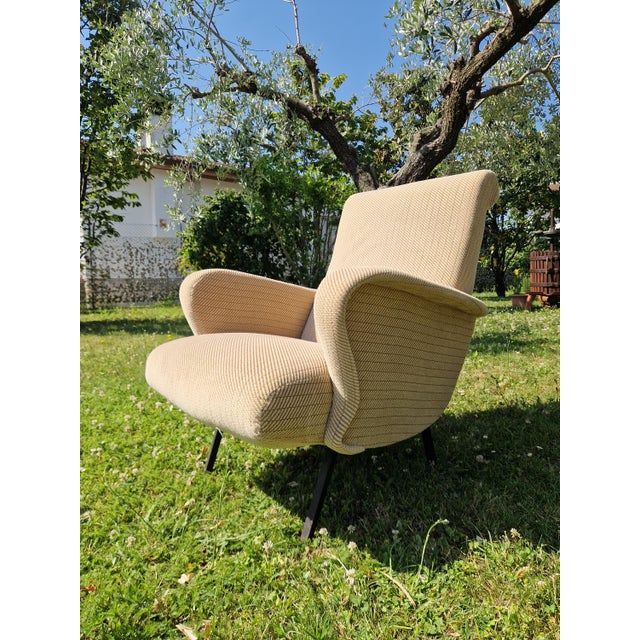 Arflex Lady Lounge Chairs attributed to Marco Zanuso for Arflex, 1950s, Set of 2 For Sale - Image 4 of 18