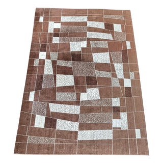 Vintage Abstract Rug, 1960s For Sale
