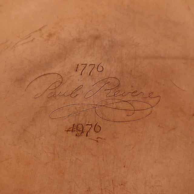 Limited Edition Saucepans in Copper by by Paul Revere, 1960s, Set of 2 For Sale - Image 12 of 15