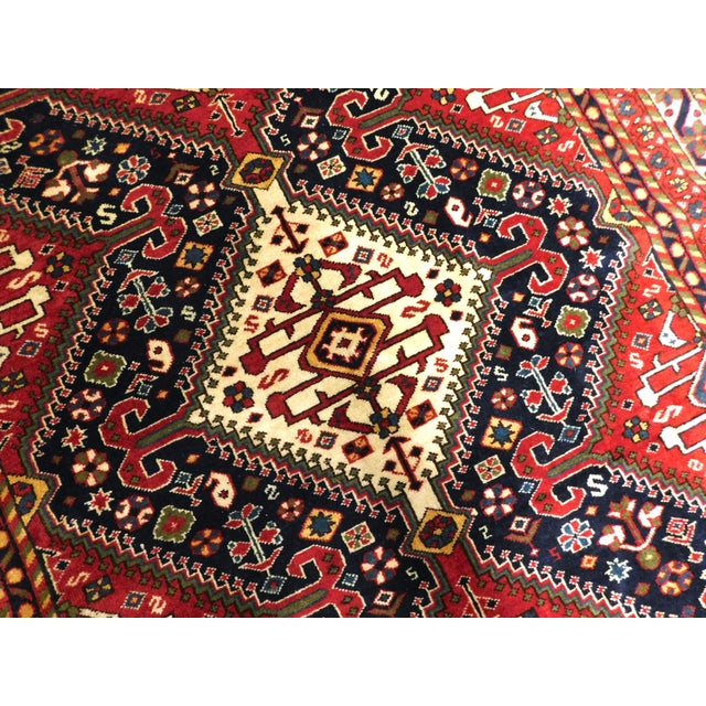 Vintage Persian Rug. 4'3"x 7' For Sale - Image 11 of 12