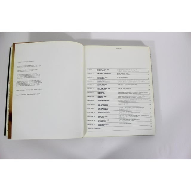1970s 1972 Art & Architecture of Christianity Art Book Linen Hardcover Hard Cover For Sale - Image 5 of 11