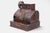 Rare antique “national” cash register - società registratori di cassa national – roma, 1930s italy. Mahogany/stained...