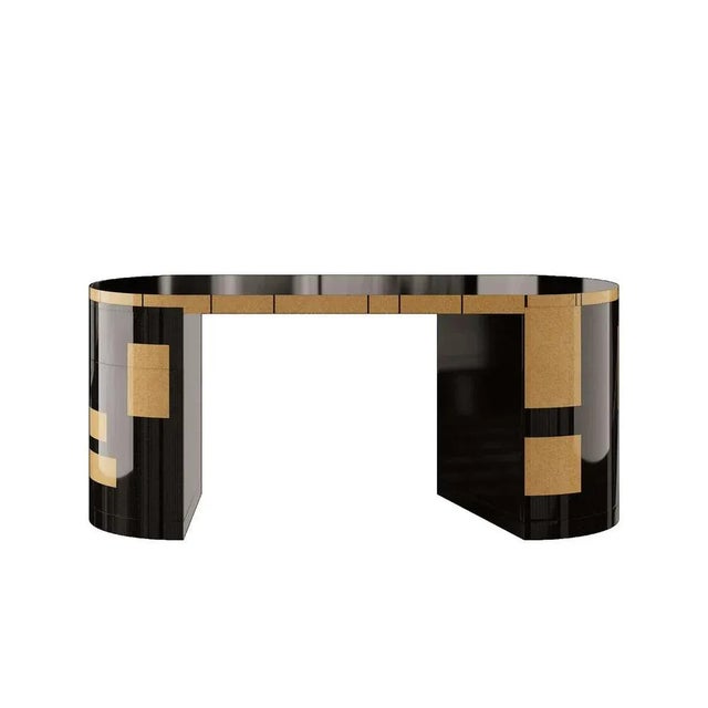 Not Yet Made - Made To Order 1987 Desk in Wood Marquetry by Hommés Studio For Sale - Image 5 of 5