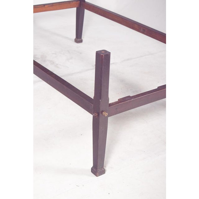 Antique Portuguese Mahogany Bed, 1890 For Sale - Image 6 of 14