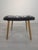 Wood Communist Era Stick Leg Ottoman For Sale - Image 7 of 12
