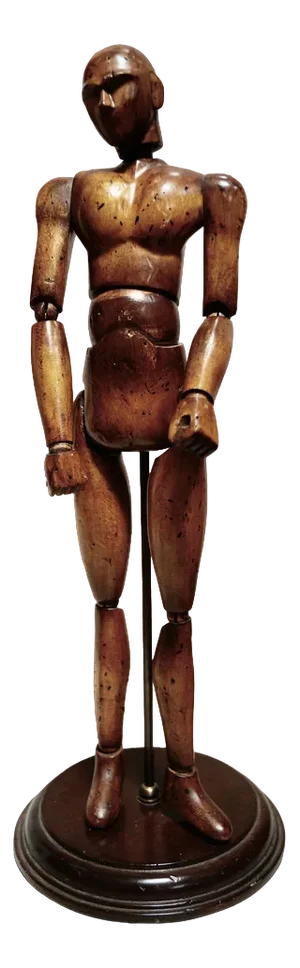 Antique Articulated Artist's Model on Stand, 1900
