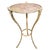French Gilt Bronze Guéridon Table with Marble Top, 1920 For Sale - Image 12 of 12