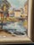 B. Lundqvist, Riverside Village, 1960s, Oil on Canvas, Framed For Sale - Image 15 of 18