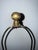 Signed Robin’s Egg Glaze Finish Bulbous Turned Studio Pottery Ceramic Lamp For Sale - Image 6 of 9