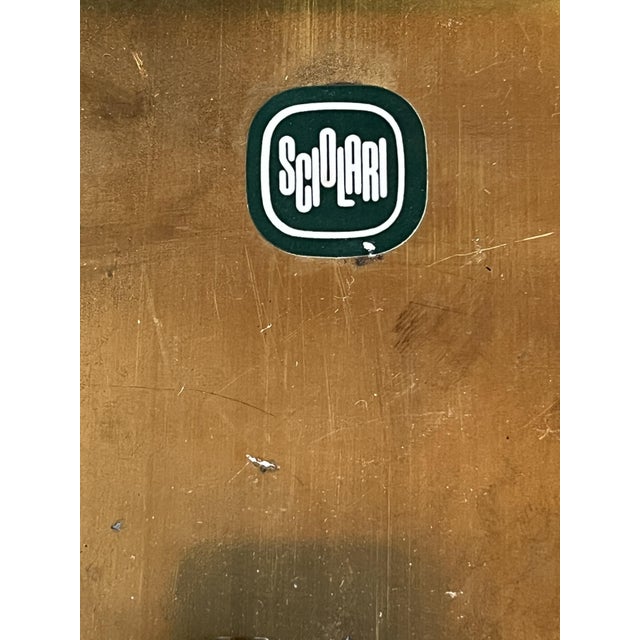 Mid-Century Wall Lamps in Brass and Murano Glass from Sciolari, 1960s, Set of 3 For Sale - Image 11 of 12