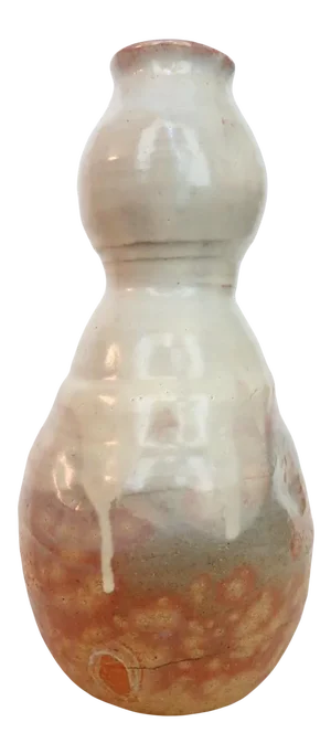 Hagi Ikebana Vase by Kyusetsu Miwa X Japanese Studio Pottery