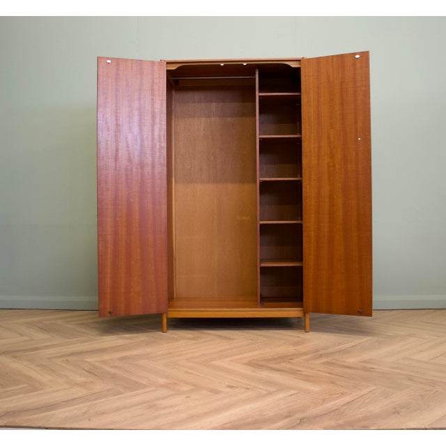 1960s Mid-Century Teak Wardrobe, 1960s For Sale - Image 5 of 10