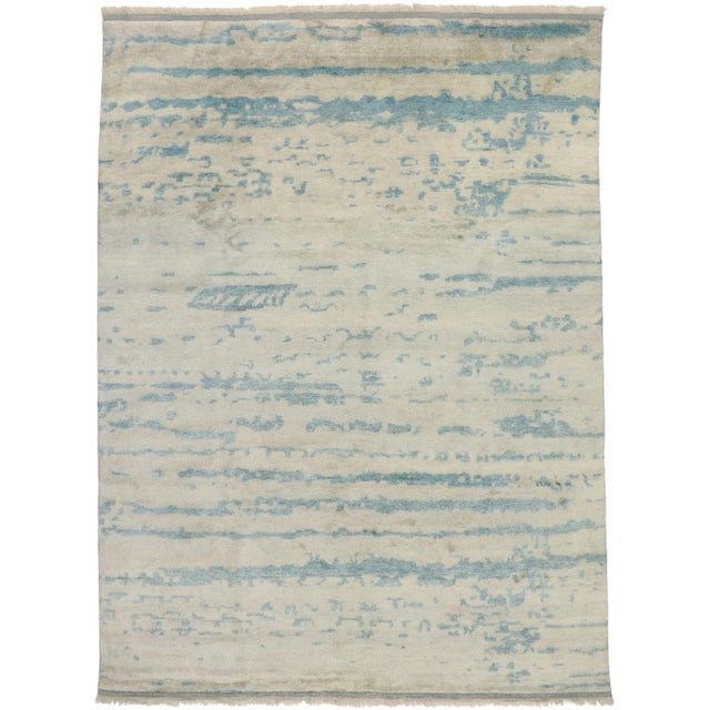 Vintage Modern Moroccan Rug - 09'02 X 12'06 For Sale - Image 10 of 10