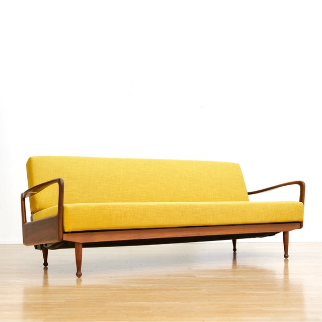 Wood Mid Century Daybed by Greaves & Thomas For Sale - Image 7 of 15