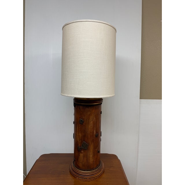 Design Plus Gallery presents a 20th Century Table Lamp from the Lamp & Shade Shop by Marbro Brothers. The lamps are highly...