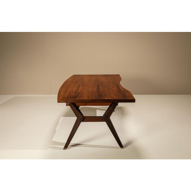 Writing Desk in Rosewood by Ennio Fazioli for MIM Roma, Italy, 1958 For Sale - Image 7 of 18