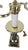 Black 1980s Brass & Black Marble Neoclassical Column Table Lamps, a Pair For Sale - Image 8 of 14
