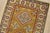 Kazak Runner 2’1” X 5’10” Green Wool Tribal Hand-Knotted Oriental Rug For Sale In Philadelphia - Image 6 of 12