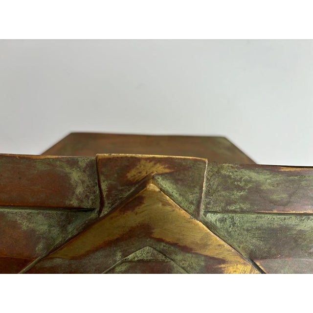 Deco Italian Wall Lamps in Bronze from Banci, 1970s, Set of 2 For Sale - Image 13 of 14