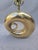 Hollywood Regency Vintage Solid Brass Swirl Lamp For Sale - Image 3 of 11