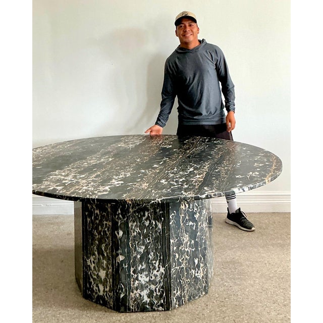 Vintage Italian Marble Dining Table For Sale - Image 17 of 18