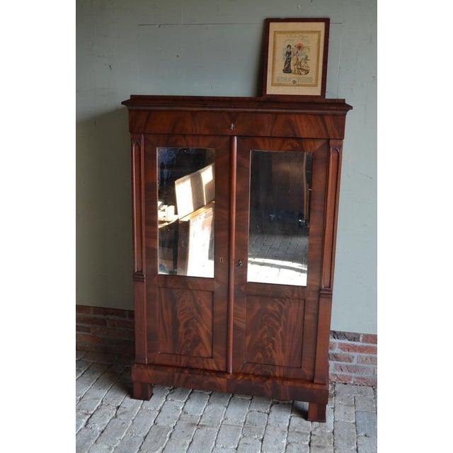 Antique Mahogany Wooden Maids Cabinet For Sale - Image 10 of 11
