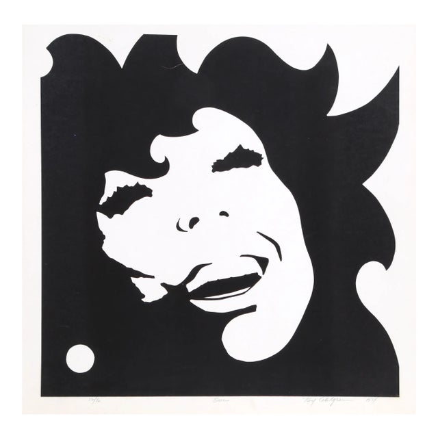 1970s "Eve", 1974, Silkscreen by Roy Ahlgren For Sale