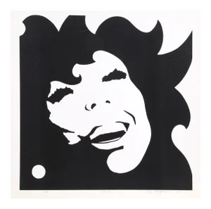 1970s "Eve", 1974, Silkscreen by Roy Ahlgren