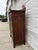 Early 20th Century Early 20th Century Antique Oak Arts & Crafts Five-Drawer Tallboy Chest With Scalloped Backsplash For Sale - Image 5 of 12