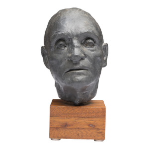 Mid 20th Century Lead Bust of a Gentleman