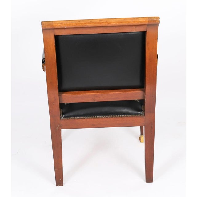 Antique 19th Century Empire French Desk Chair For Sale - Image 15 of 16