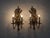 1950s Spanish Empire Cast Brass Winged Goddess Nike Victory 2-Light Wall Sconces - A Symmetrical Pair For Sale - Image 12 of 12