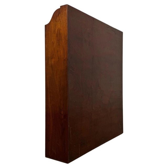 2000 - 2009 20th Century Mahogany Open Bookcase For Sale - Image 5 of 7