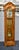 Brown Howard Miller Oak Grandfather Clock Moon Dial Triple Chime Floor Tall Case For Sale - Image 8 of 17