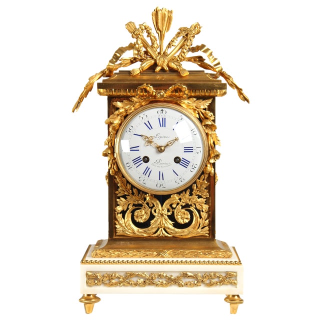 Mantel Clock from Lepine Paris, 1870 For Sale